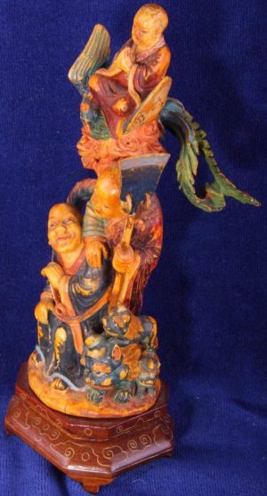 Antique Chinese Painted Ivory - Image 8