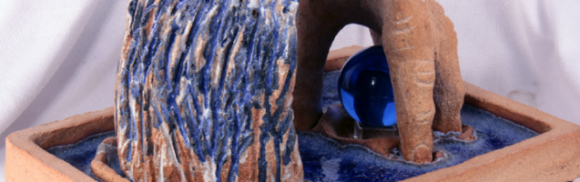 The Wave – Ceramic Sculpture by Richard Siegel